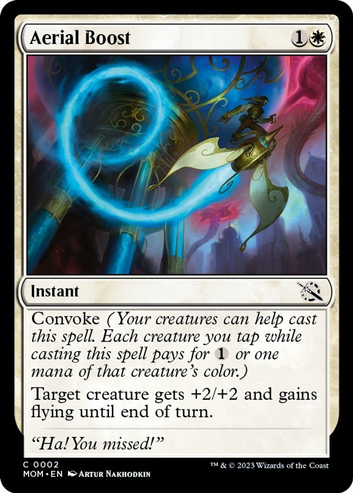 Aerial Boost Normal [MOM - 2] NM MagicMarch of the Machine