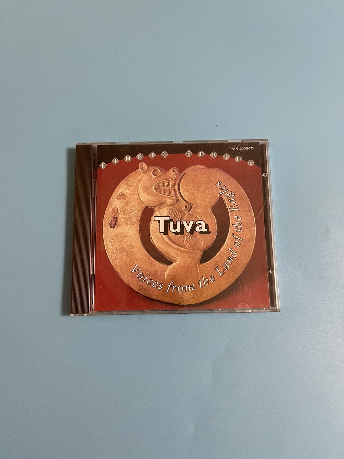 Tuva Voices from the Land of the Eagle Ethnic Series CD Disc EX