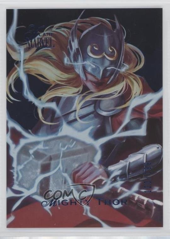 2023 Flair Marvel Winter 120/199 Mighty Thor Diego Lopez #3 0v41