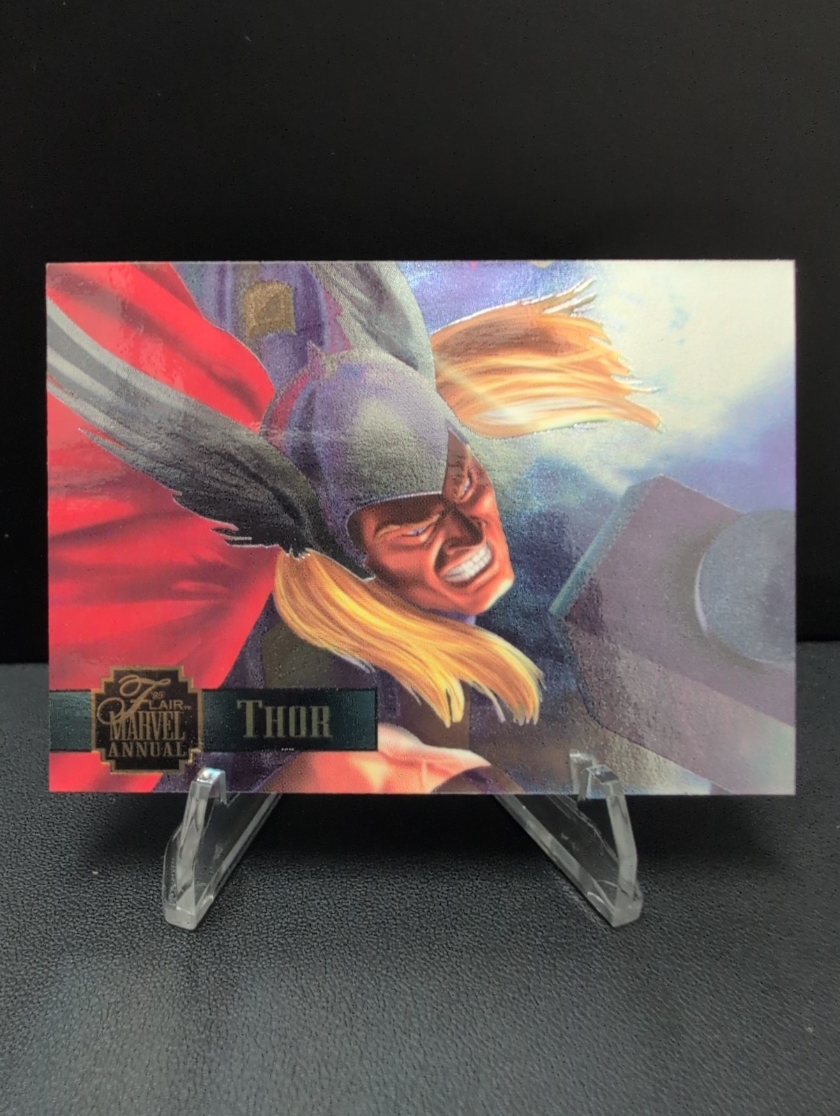 1995 Flair Marvel Annual #20 Thor PowerBlast
