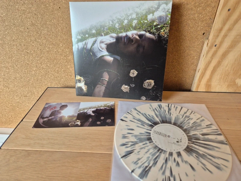 Withered vinyl with signature card
