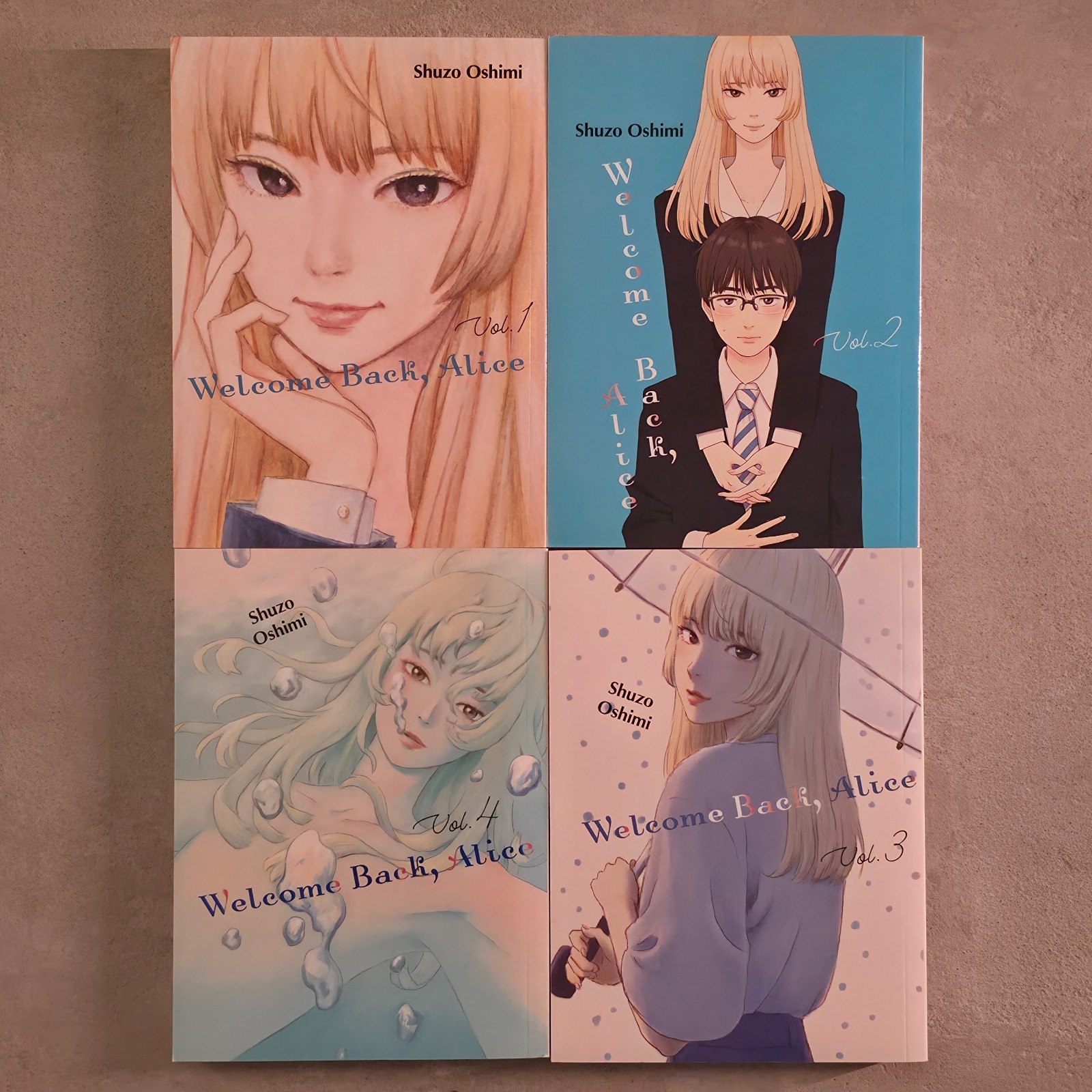 Welcome Back, Alice Manga Vol. Inglese Set completo 1-7 Shuzo Oshimi Kodansha
