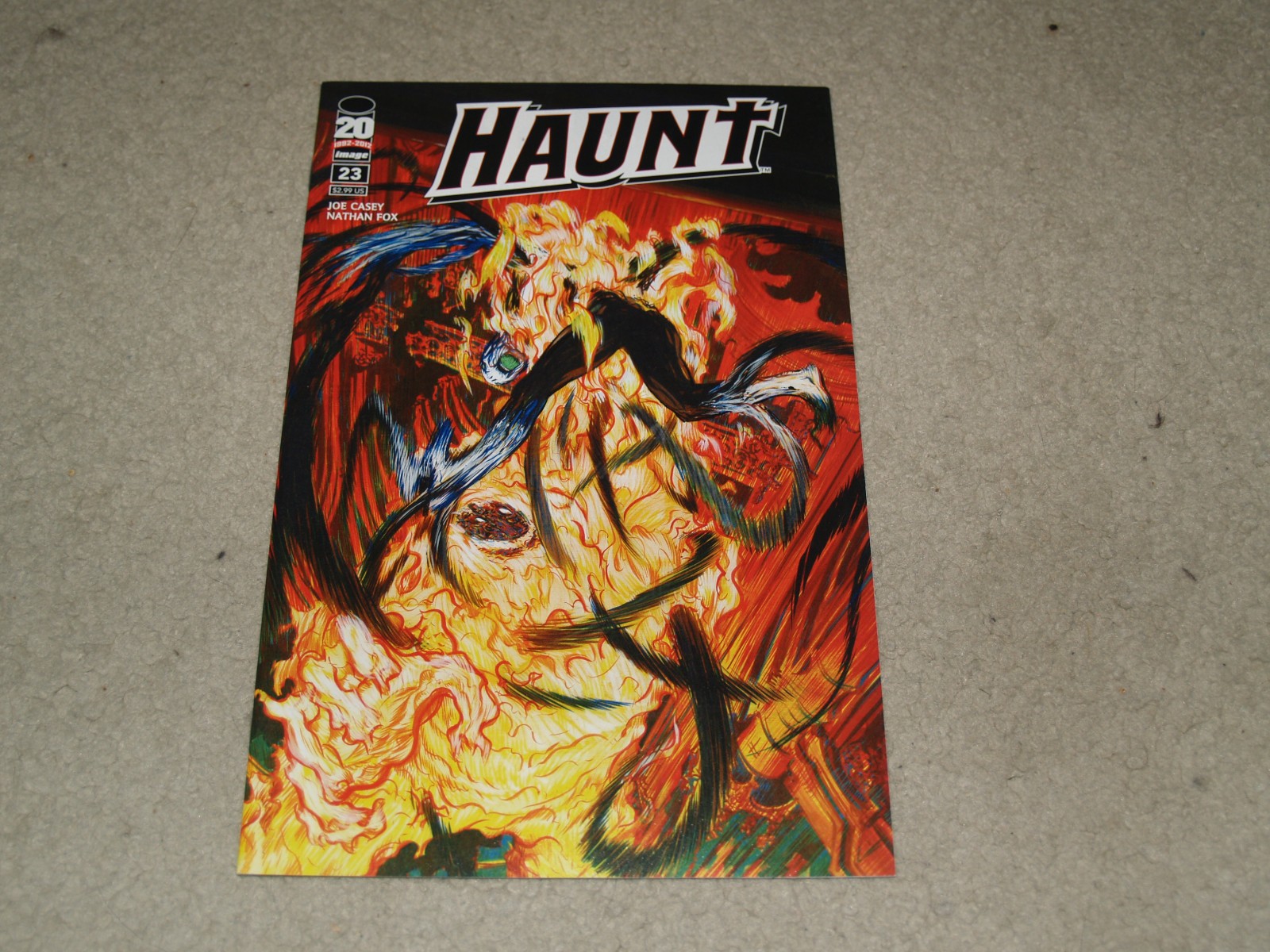 Haunt issue# 23 ( Image comics 2012 ) Joe Casy Nathan Fox