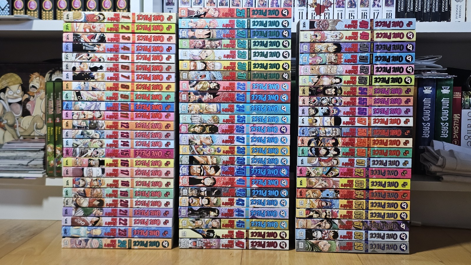One Piece Manga Volume 1-69
