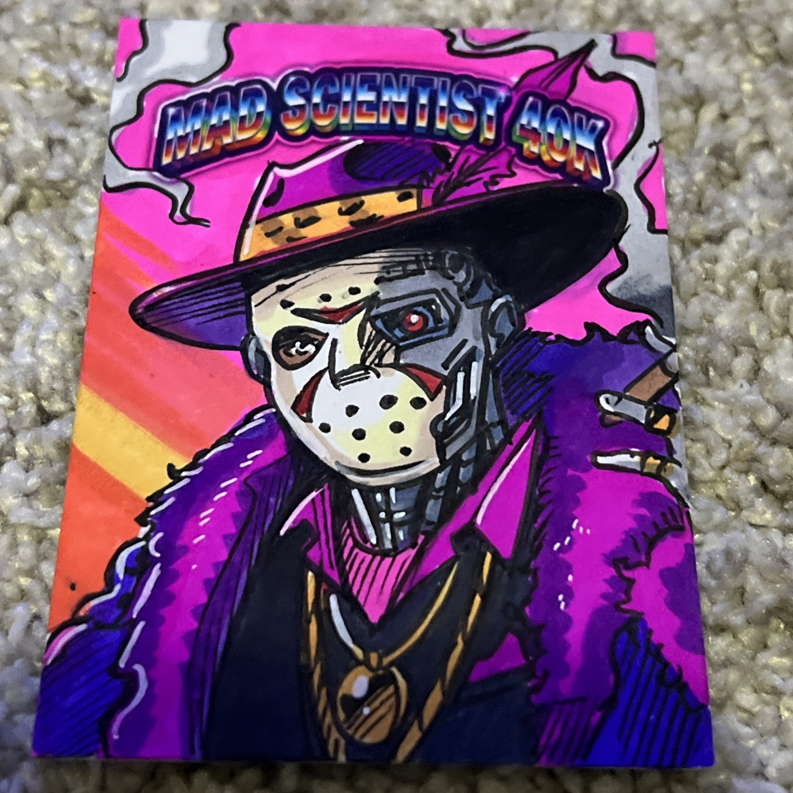 Schizzo Mad Scientist 40K 1/1 Eric Medina