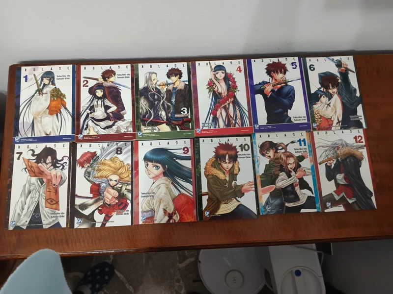 XBlade serie completa + XBlade cross 1 manga shounen