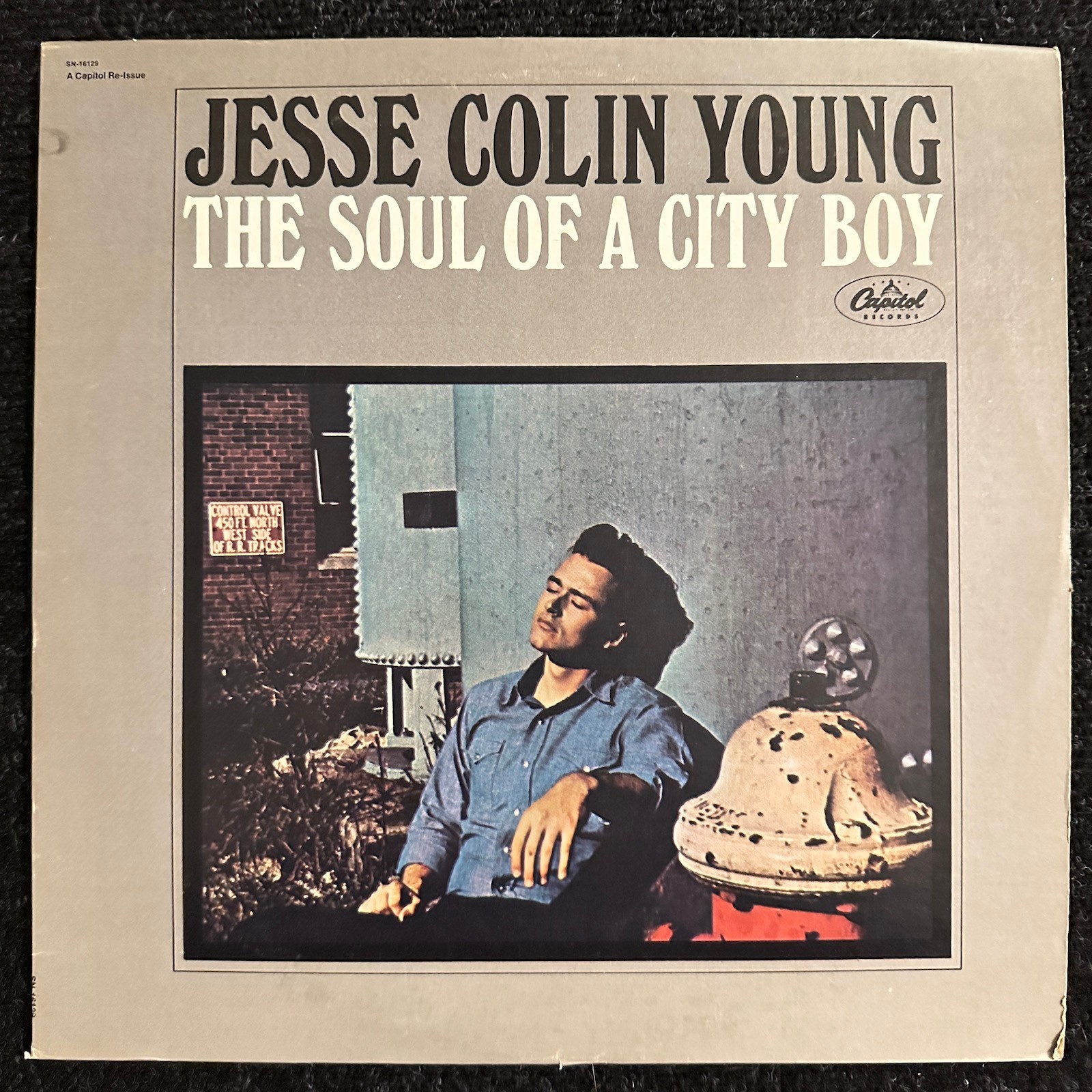 Jesse Colin Young The Soul of A City Boy Vinyl LP 1980s Reissue Capitol Records