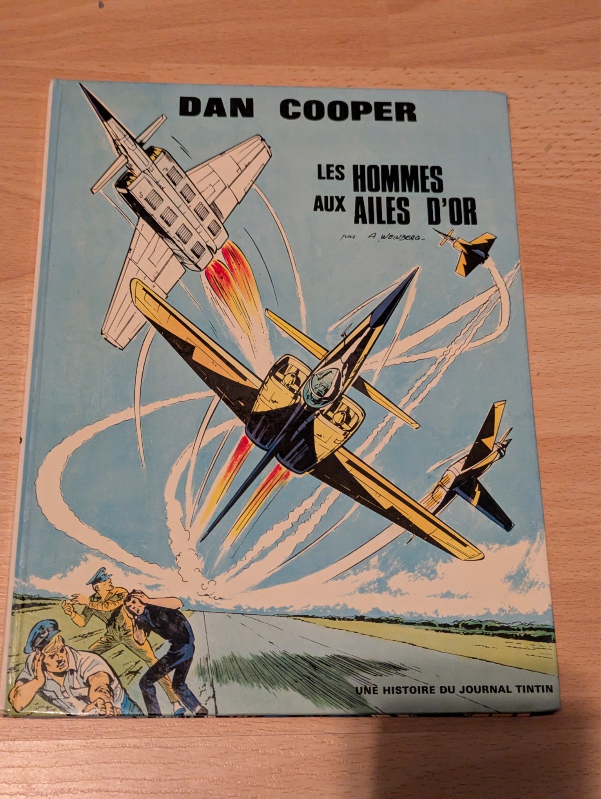 DAN COOPER " LES HOMMES AUX AILES D'OR  "