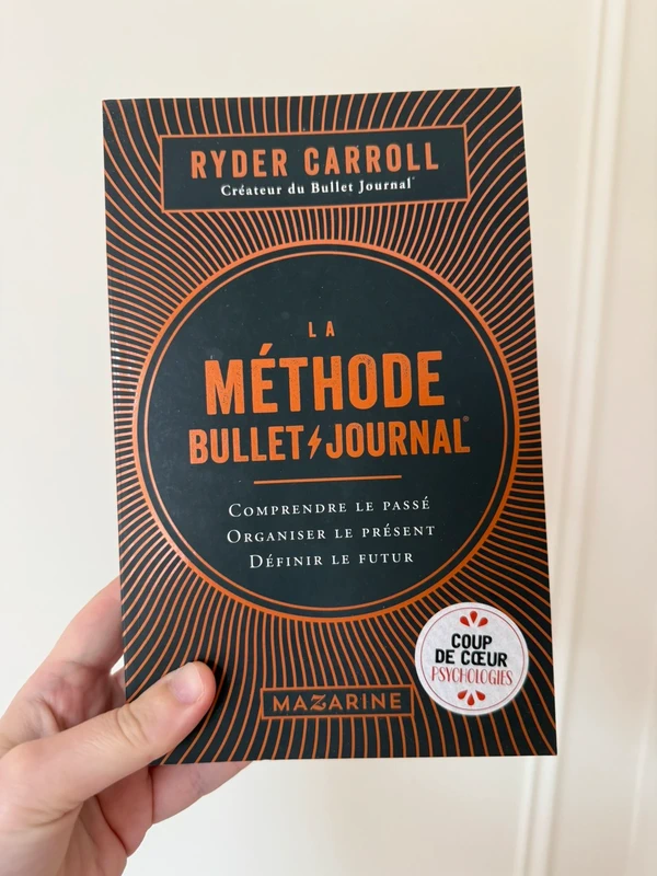 Livre La méthode Bullet Journal Ryder Caroll