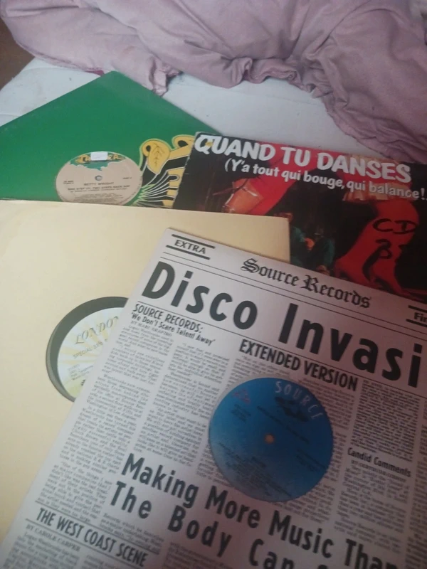 Funky disco music rare maxis 4 stück