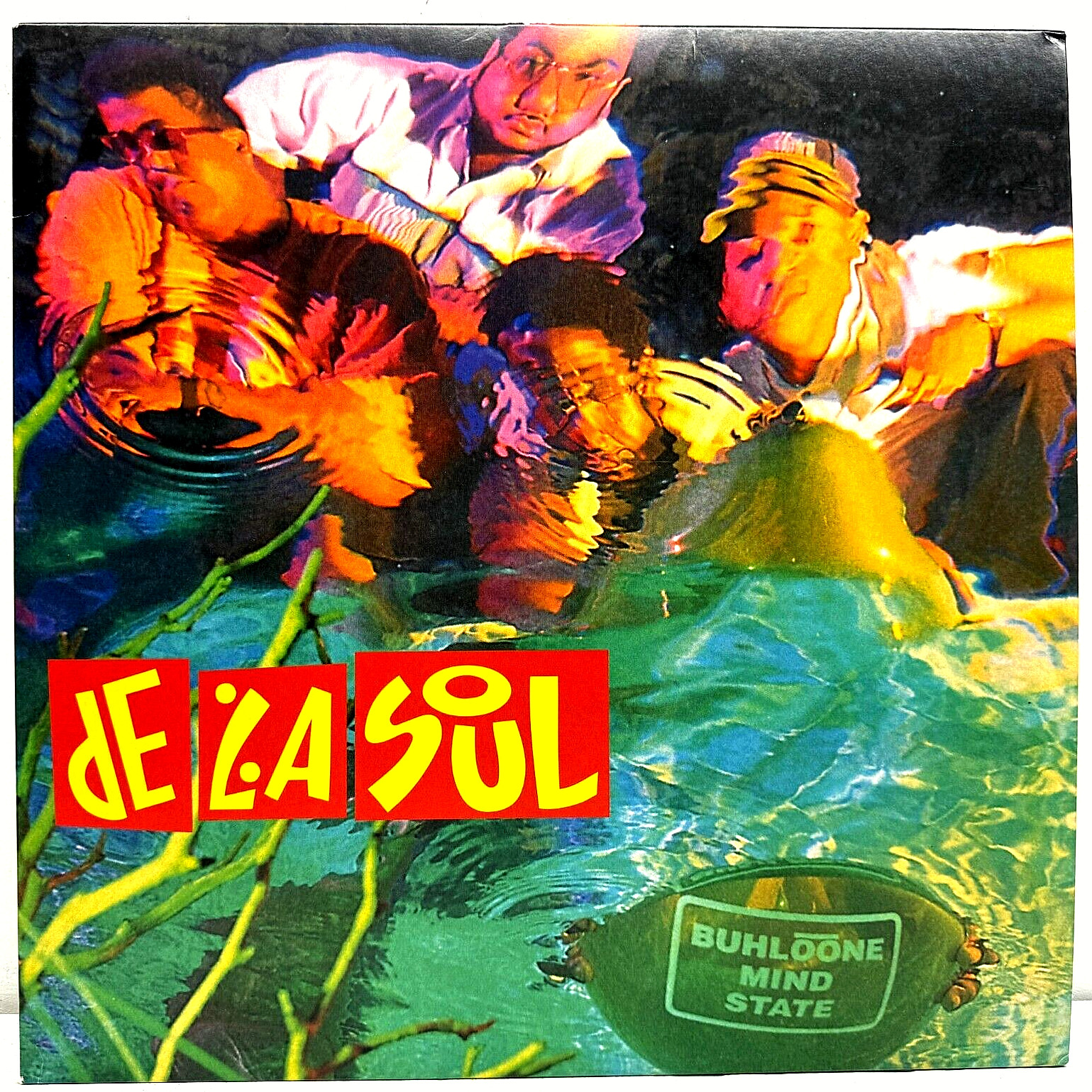 De La Soul Buhloone Mind State 2018 Red Vinyl Tommy Boy Records VMP w/ Insert