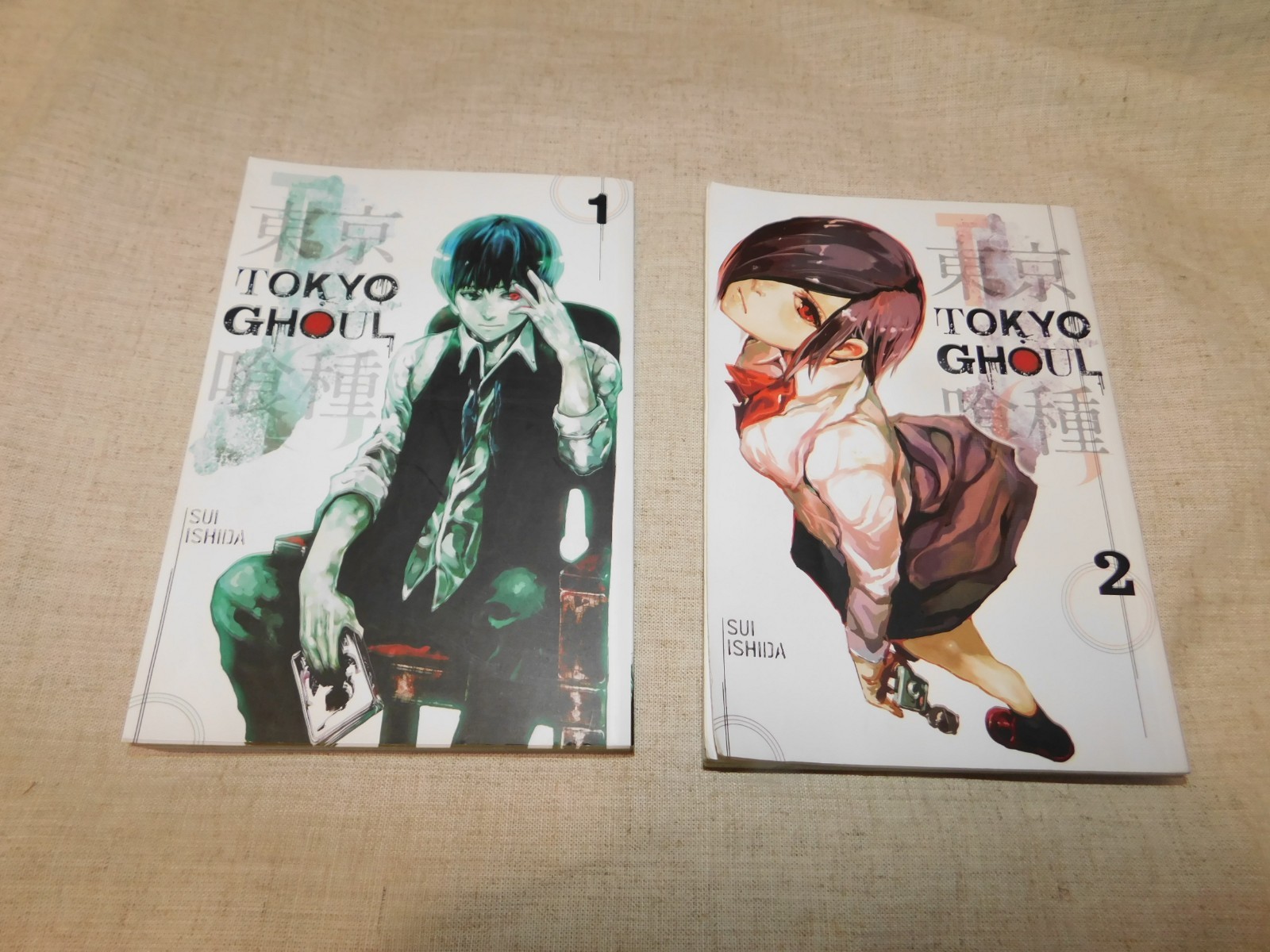Tokyo Ghoul Manga Volumi 1&2 Inglese Sui Ishida Viz Media OTTIME CONDIZIONI