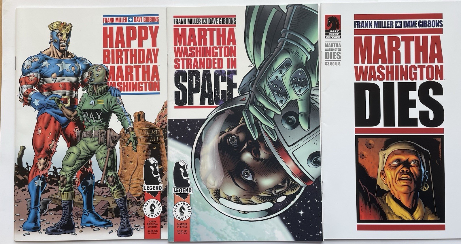 Martha Washington One-Shots x 3 Happy Birthday/Stranded In Space/Dies Dark Horse