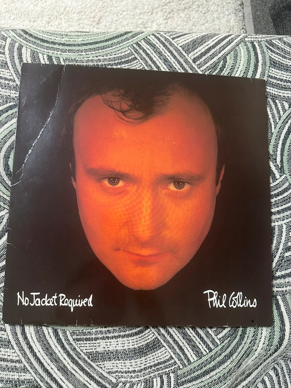 Phil Collins – No Jacket Required LP Vinyl– Original 1985