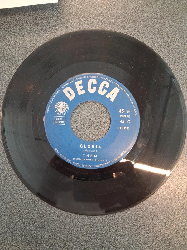 Disco 45 giri T H E M