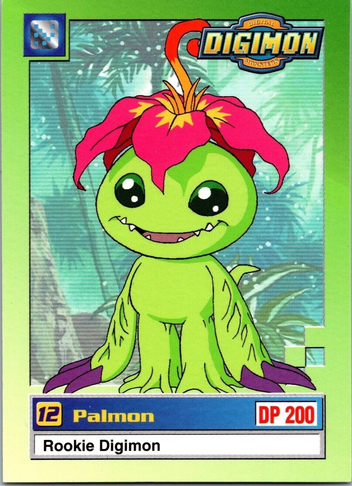 12 Palmon 15 of 34 Rookie Digimons 2000 Digimon CCG Card NM