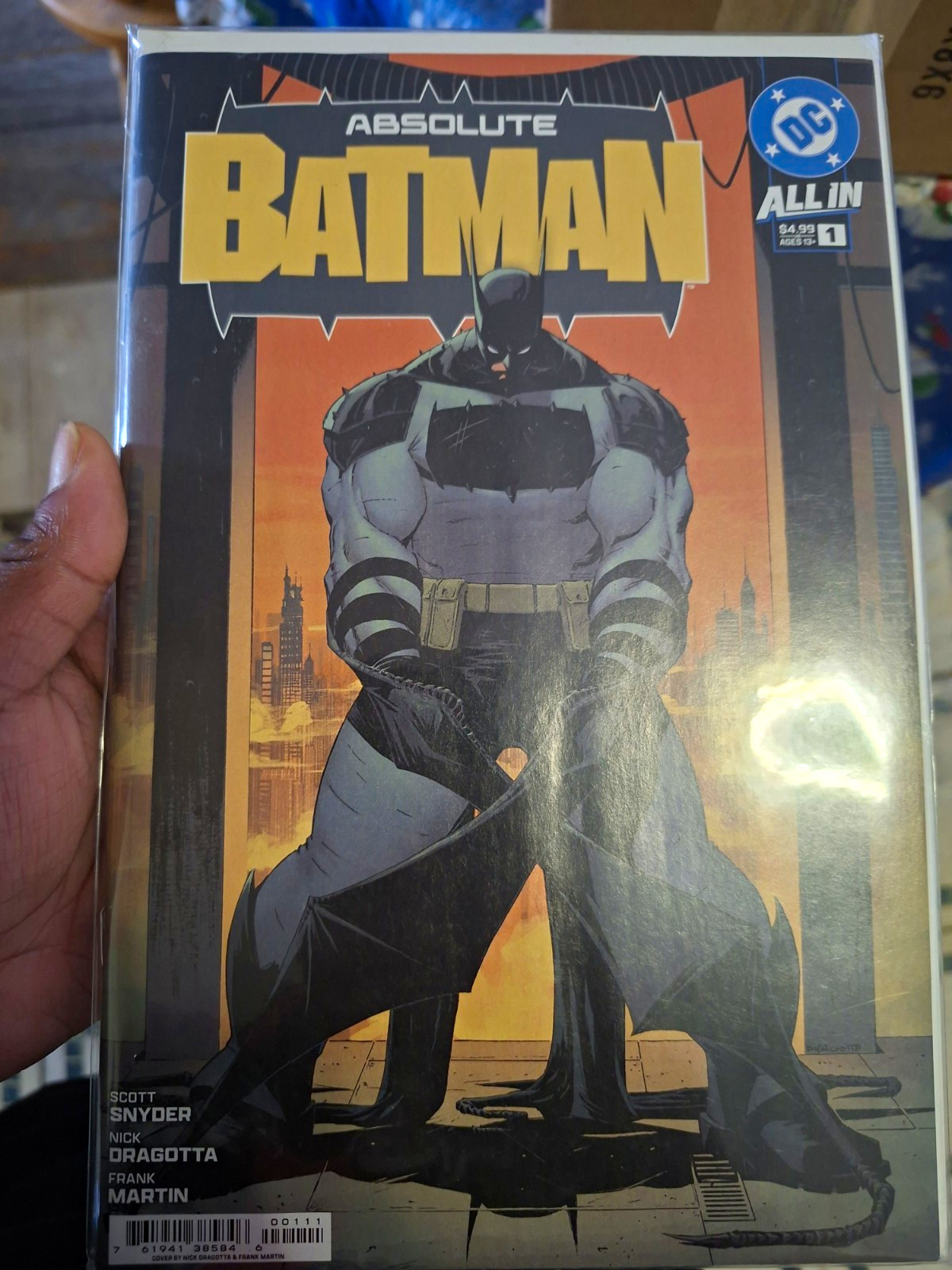 DC Absolute Batman #1  Scott Snyder, Nick Dragotta Cvr A! First Printing! NM/M!!