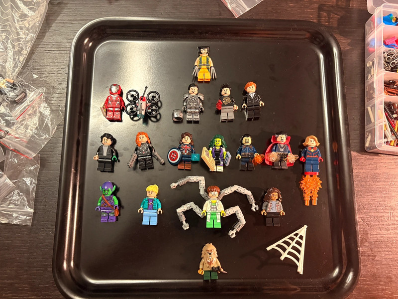 Lego lotto minifigures originali super Heros chima X men