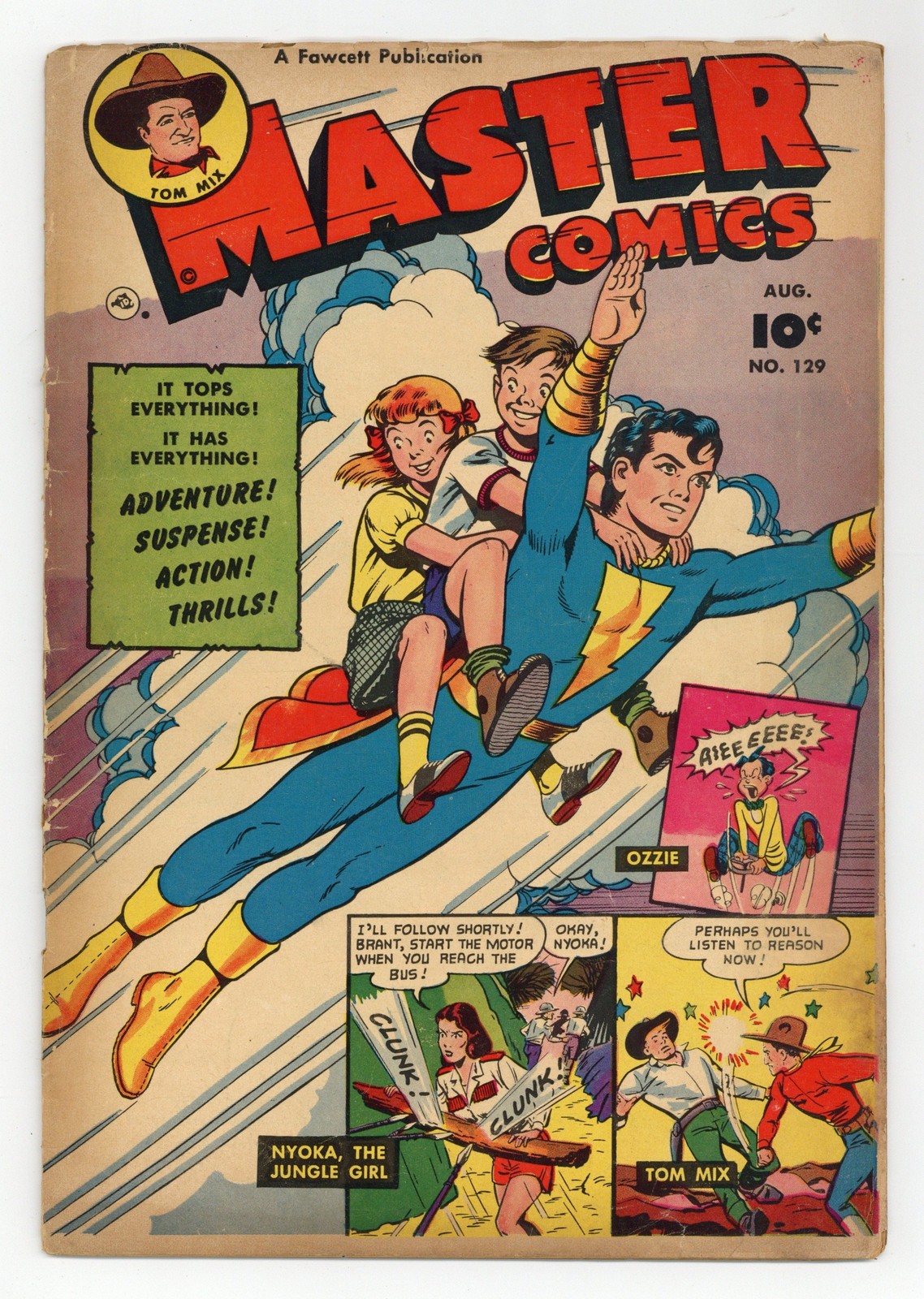 Master Comics #129 VG 4.0 1952