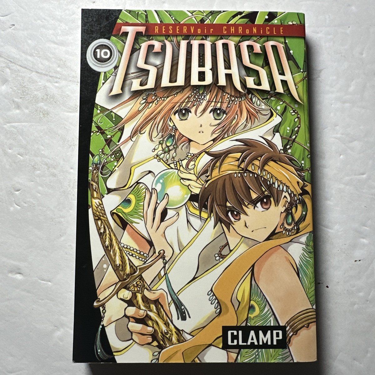 Tsubasa Reservoir Chronicle Vol 10 CLAMP Del Rey English Manga Digest OOP