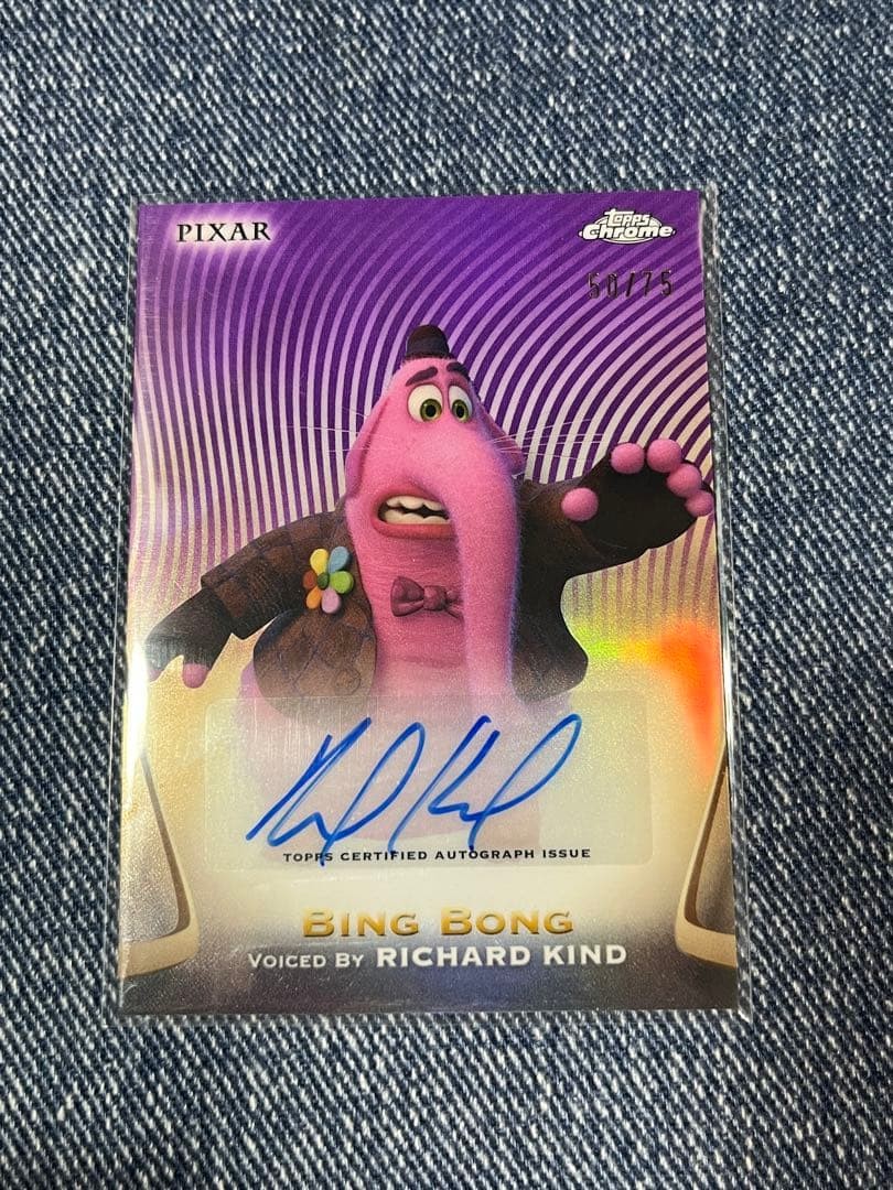 Richard Kind Disney Topps Bing Bong serie 50/75 grafico