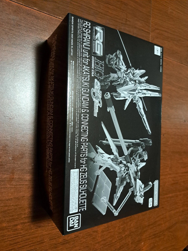 RG Gundam Shiranui unit for Akatsuki Gundam + bonus