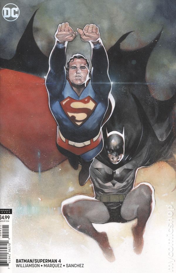 Batman Superman #4B Variante Coipel FN 2020 Immagine Stock