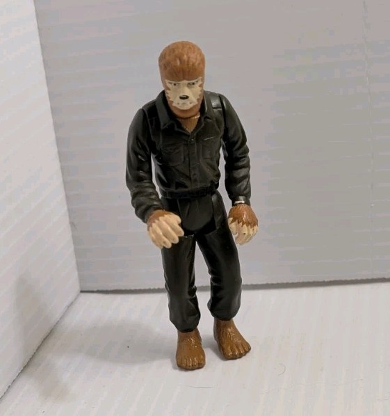 Vintage 1997 Burger King Kids Meal Universal Monsters Wolfman Action Figure Toy