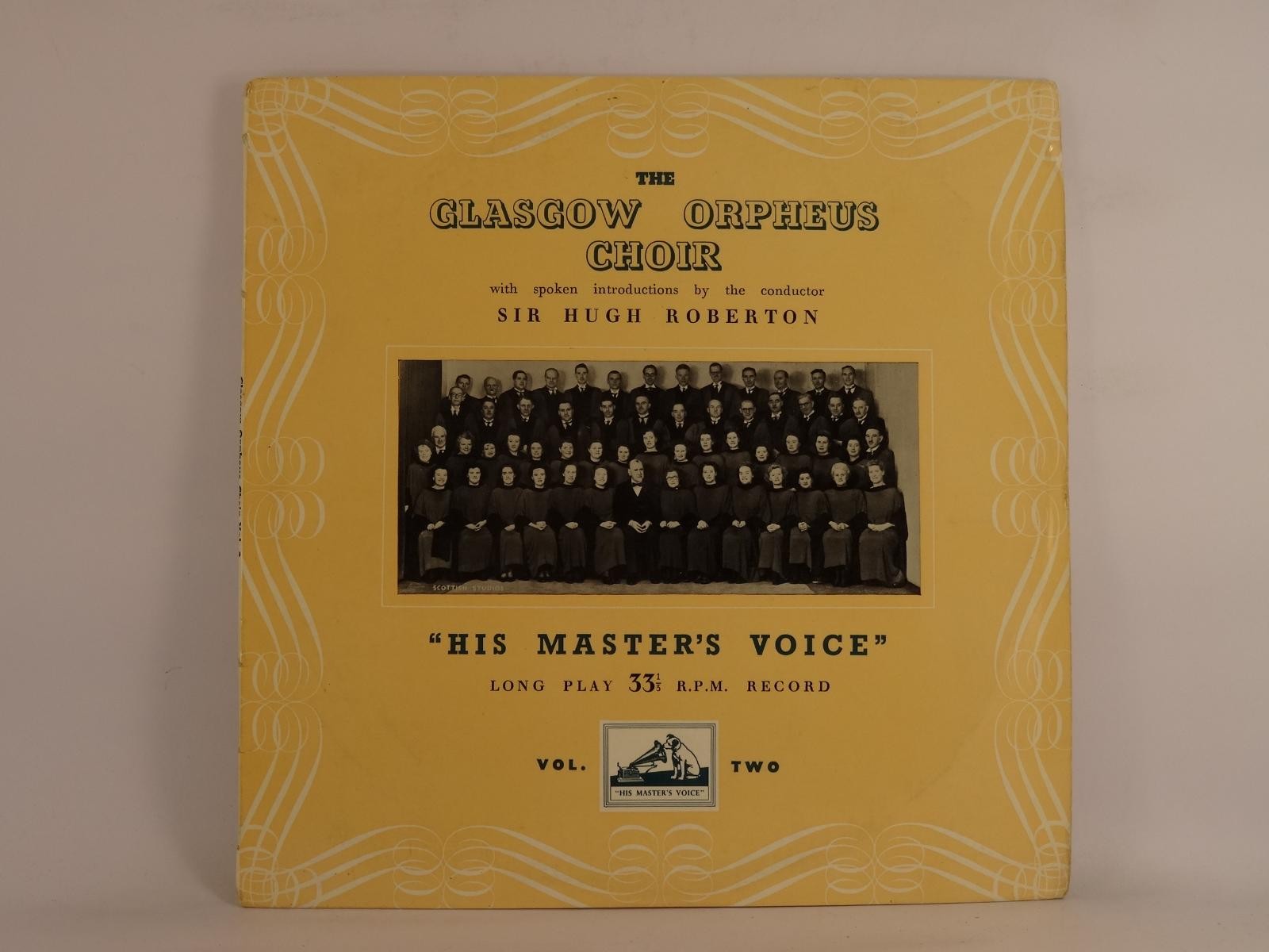 GLASGOW ORPHEUS CHOIR CRIMON (183) 9 Track Promo 10" Single plus Picture Sleeve 