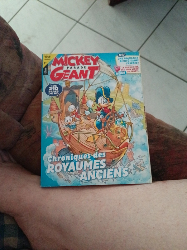 BD Mickey Parade Géant – Chroniques des Royaumes Anciens (+ de 210 pages)