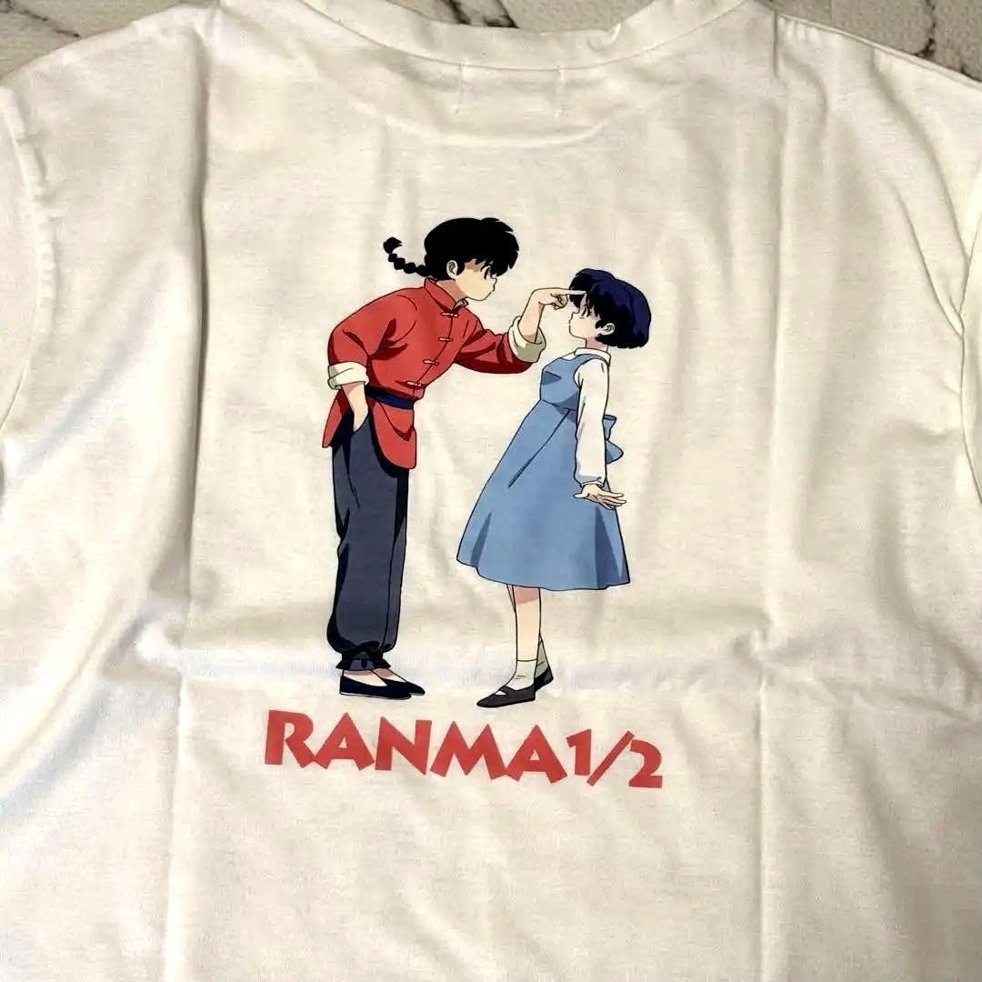 T-shirt manica corta Ranma 1 2 Ranma & Akane taglia M Shimamura