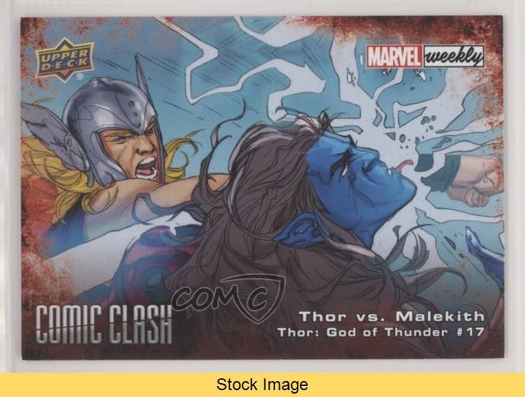 Upper Deck 2019 Marvel Weekly Comic Clash Thor vs Malekith #CC-61 LEGGI d3l