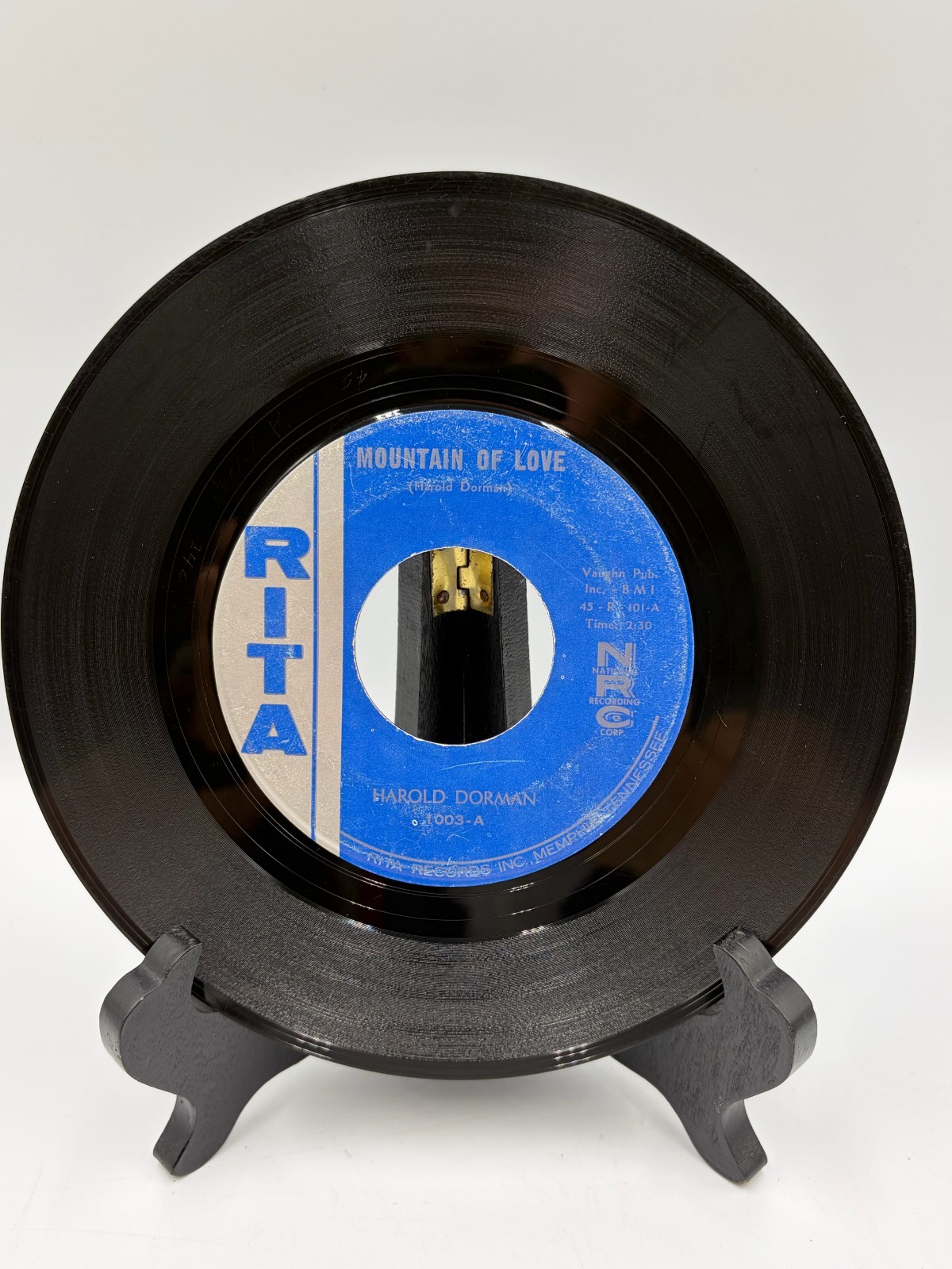Harold Dorman Mountain Of Love / To Be With You 45 Rita 1003 Memphis Rockabilly