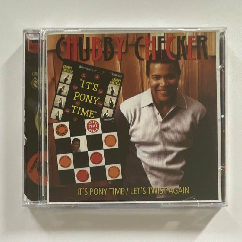 Chubby Checker It's Pony Time / Let's Twist Again  CD Album Reissue Near Mint