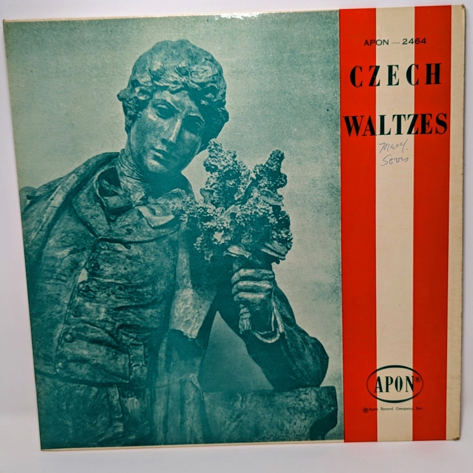 Czech Waltzes;  Apon-2464 12" LP