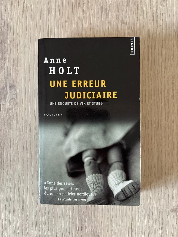 Livre Une erreur judiciaire