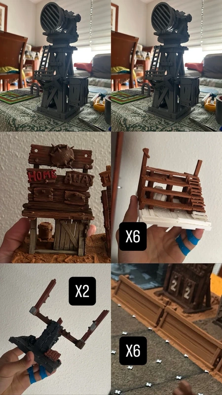 Pack estructuras blood bowl