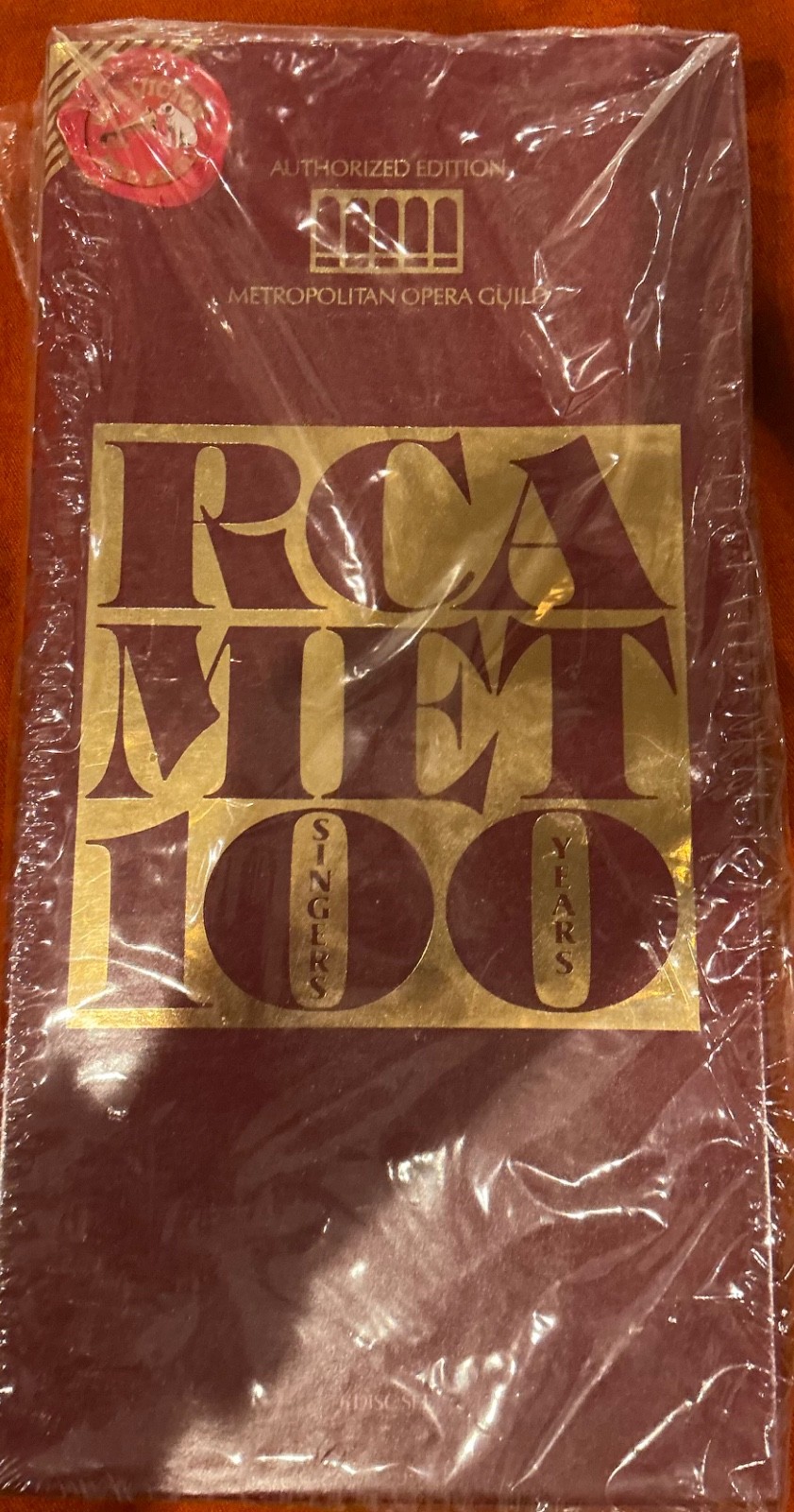 RCA MET 100 Singers 100 Years Metropolitan Opera Guild 6 CD Box Set Complete