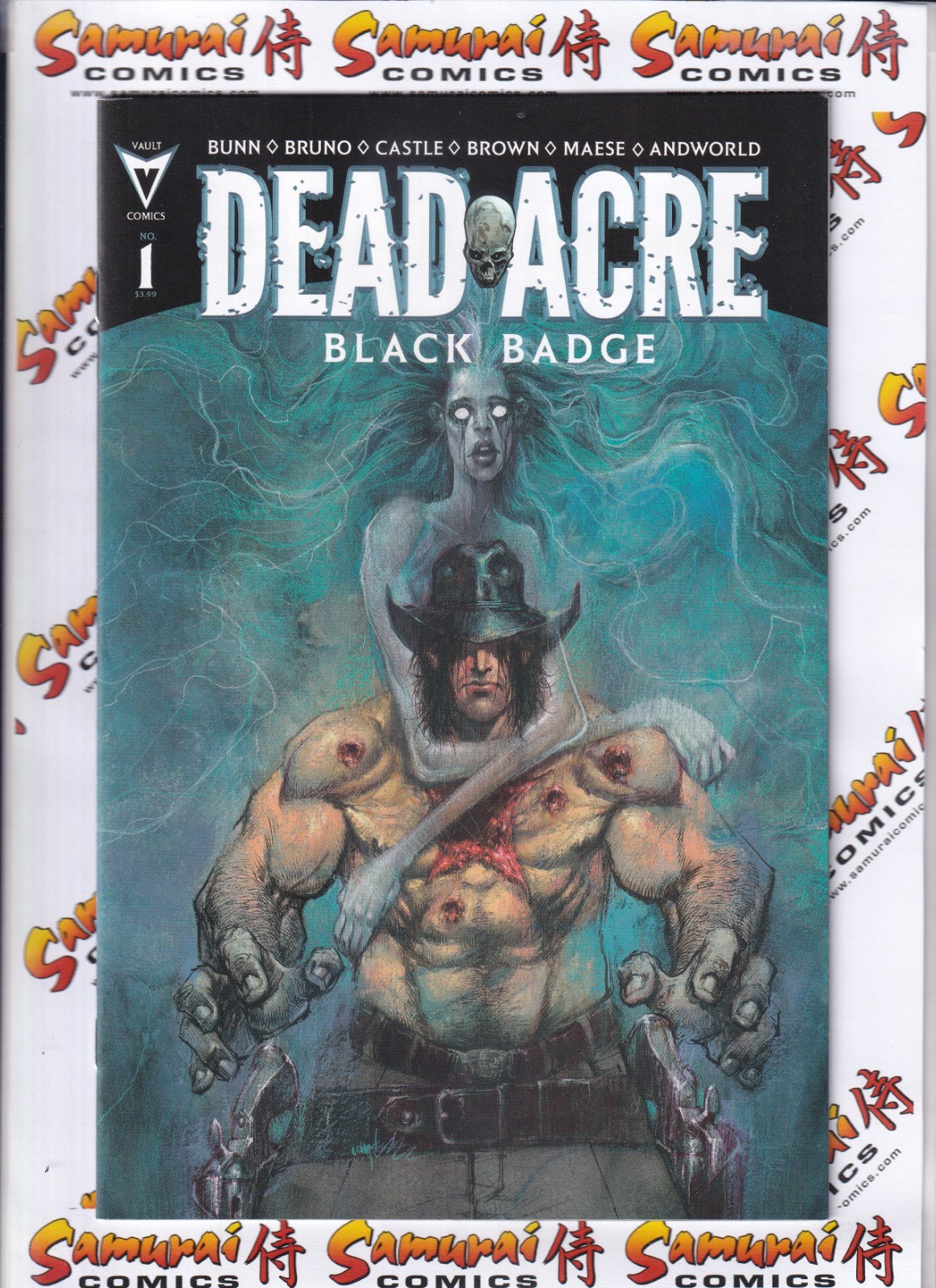 Dead Acre #1 1:30 variante Wayshak scansioni reali!