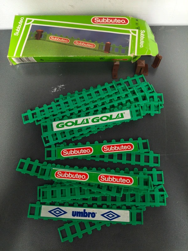 Subbuteo Recinzione Campo C110 A1108 Vintage - Gola Gola + Umbro + Subbuteo - Con Scatola