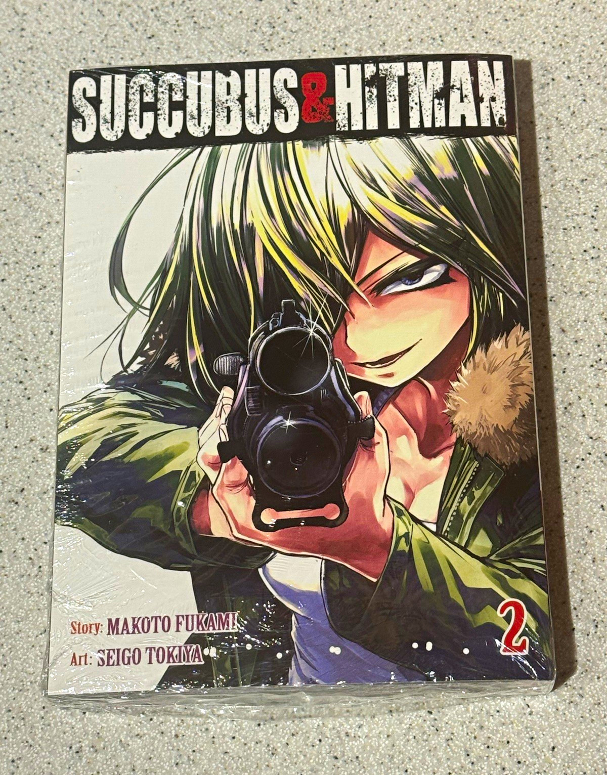 Succubus & Hitman Manga Vol 2 Sigillato Seven Seas TP Inglese Makoto Fukami Tokiya