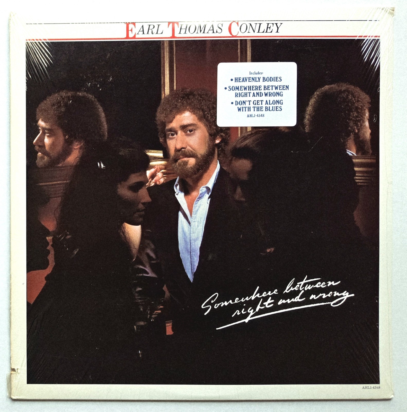 EARL THOMAS CONLEY - SOMEWHERE BETWEEN RIGHT AND WRONG LP 1982 SEALED RCA VICTOR