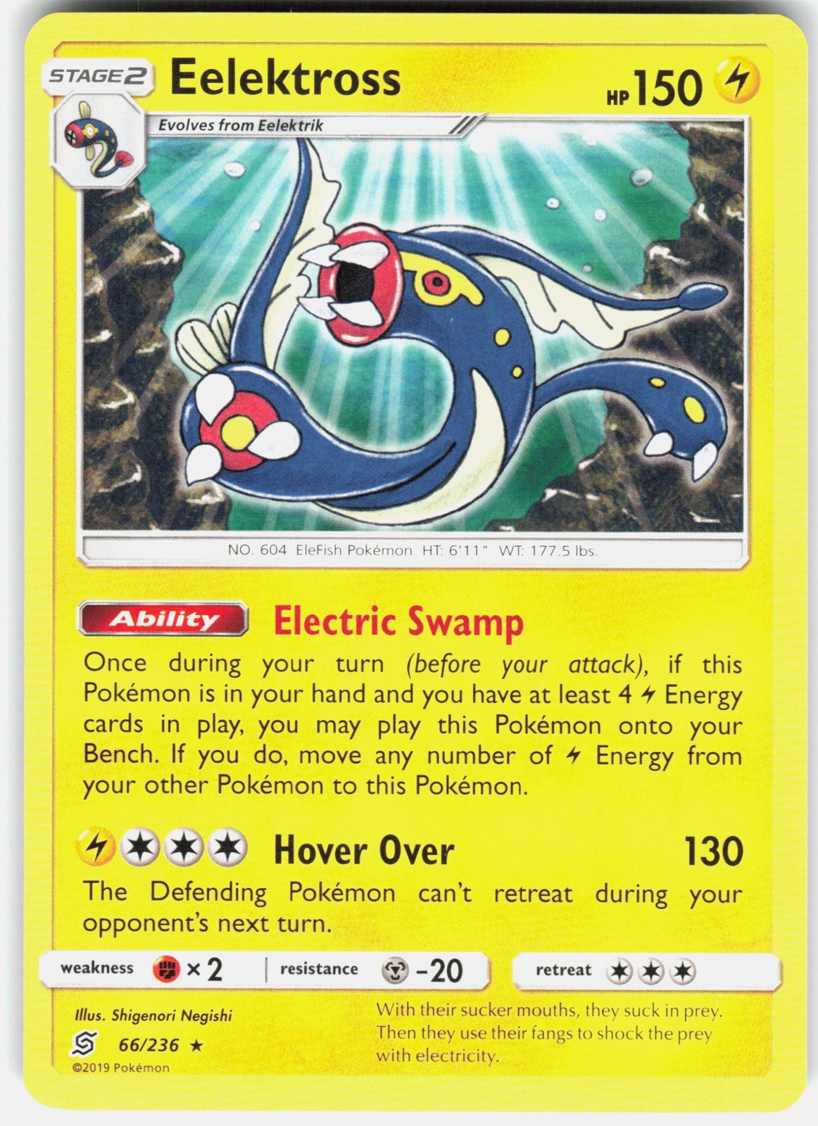 Eelektross 066/236 Deck Exclusives Pokemon Lightly Played LP