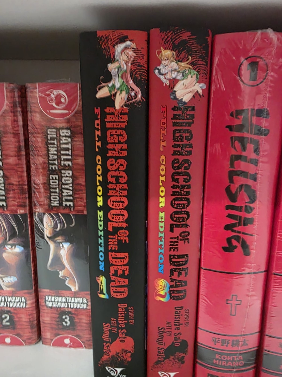 High School of the Dead Manga Edizione Completa Set Omnibus