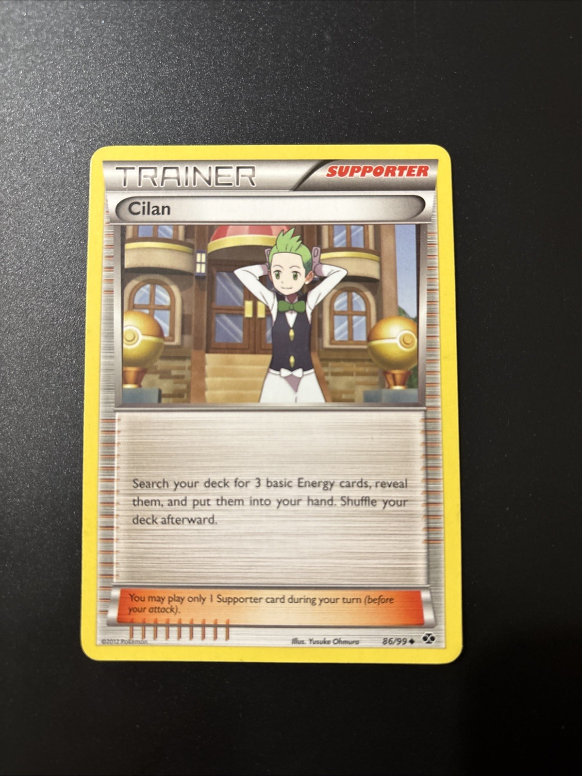 Pokemon Cilan 86/99 Black & White Next Destinies⁠
