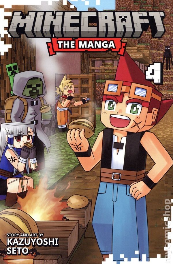 Minecraft Il Manga GN #4-REP NM 2026 Immagine Stock