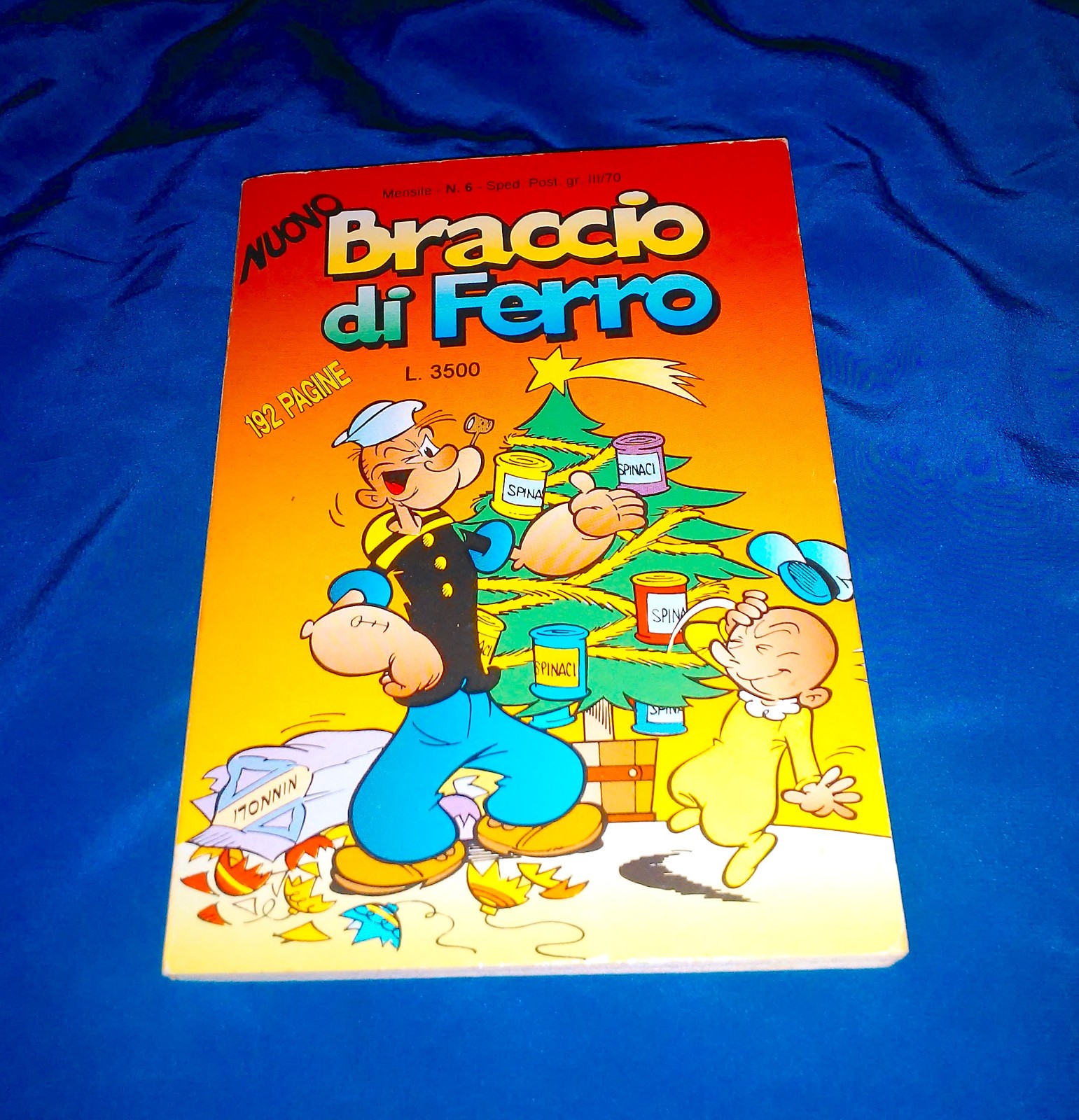 NUOVO BRACCIO DI FERRO MENSILE N.6 EDITORIALE METRO 1996 BROSSURA