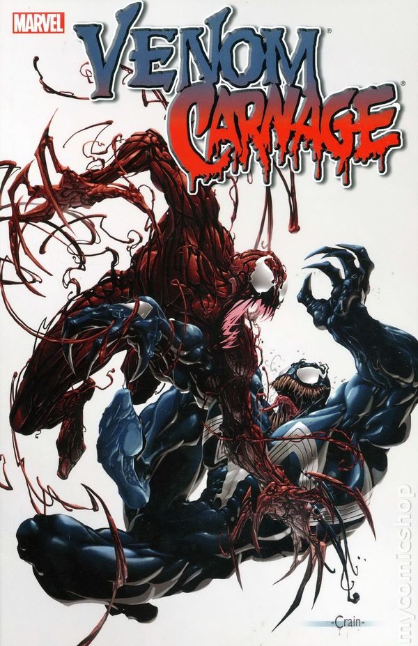 Venom vs. Carnage TPB 1st Edition #1-REP VF 2018 Stock Image