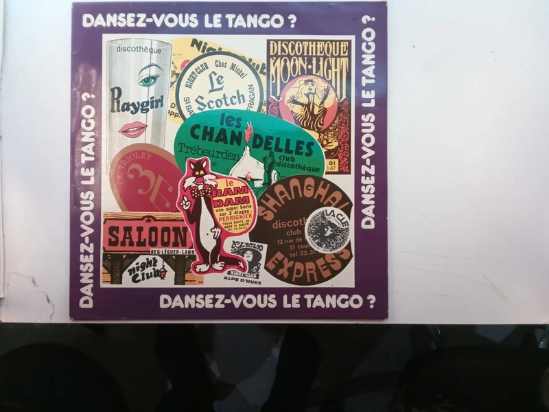 Dansez Vous Le Tango Compilation Vinyle 33 Tours Vintage