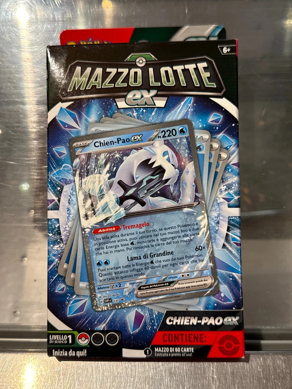Pokemon Mazzo Lotte Ex Chien-Pao